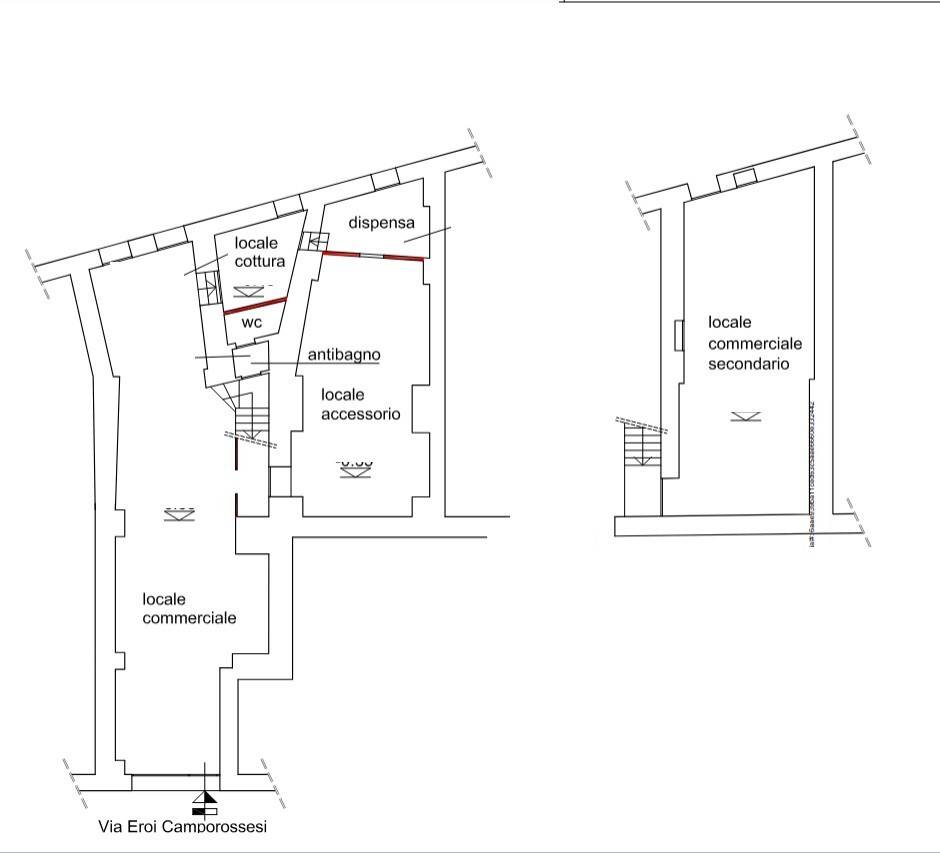 negozio in vendita a Camporosso