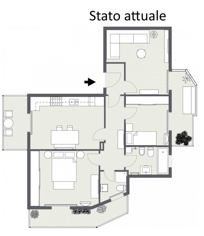 appartamento in vendita a Catania in zona Centro Storico
