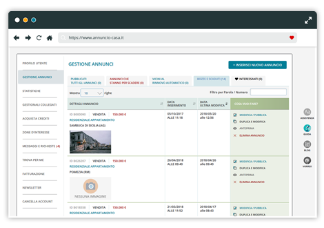 pubblica gratis annunci immobiliari